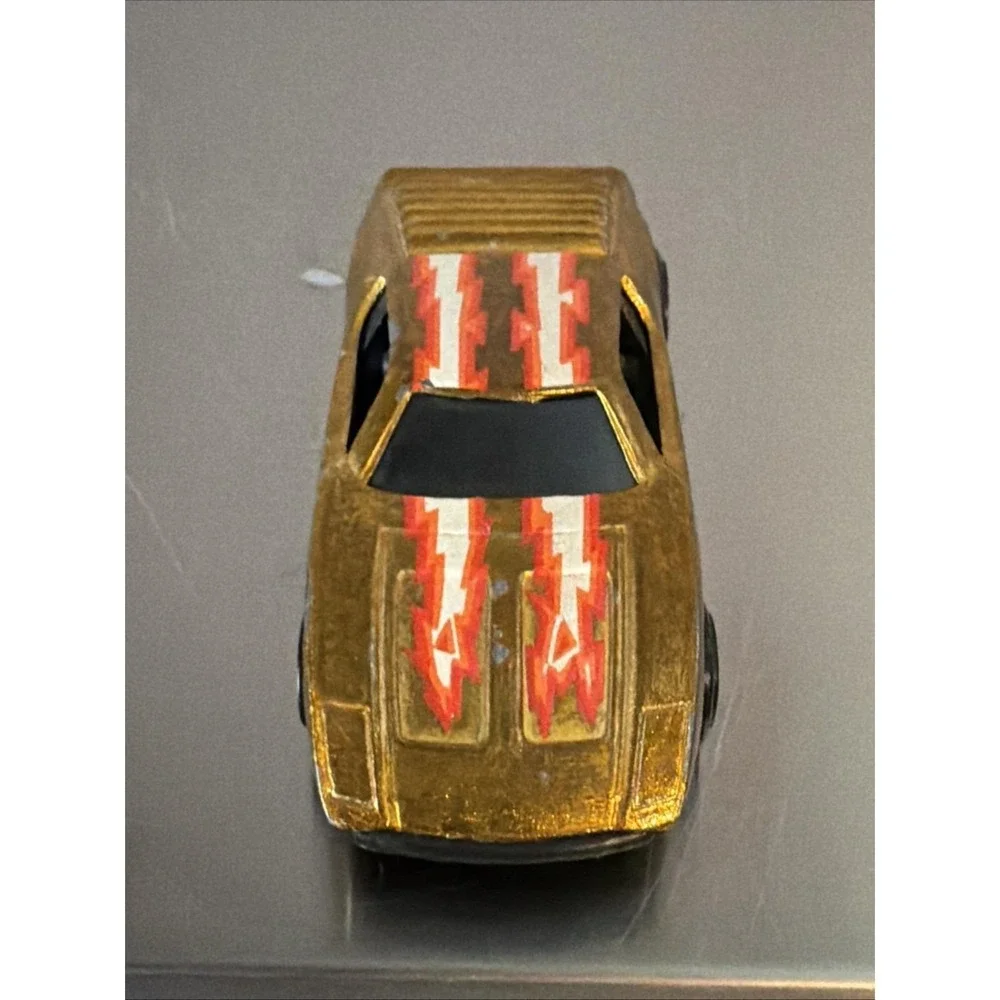 HOT WHEELS 1969 ~ Ultra Hots Gold AMX/2 ~ Vintage ~ Redliner ~ Diecast Car